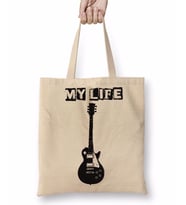 My Life Müzik Bez Çanta Uzun Saplı