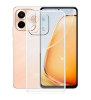 Newface Vivo Y28 Kılıf Lüx Şeffaf Silikon
