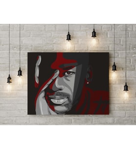Michael Jordan Kanvas Tablo 40x55cm NBA Poster