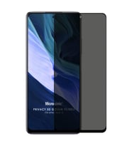 Microsonic Infinix Note 10 Privacy 5D Gizlilik Filtreli Cam Ekran Koruyucu Siyah