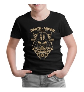 Darth Vader Siyah Çocuk Tshirt