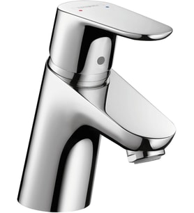 Hansgrohe Focus Modern Upgrade Easy Clean 1 12,7 Cm Yüksekliğinde Krom Lavabo Armatürü, 04370000