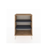Arges Komodin 2 Raflı 60x30x80 Çam-Antrasit