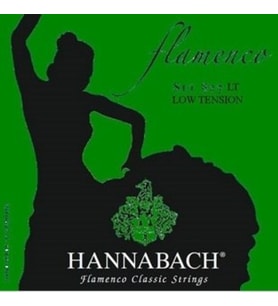Hannabach 8278LT Flamenko Gitar Teli Alt 3'lü Set (Low)  Rahat Çalım İçin Düşük Gerilim