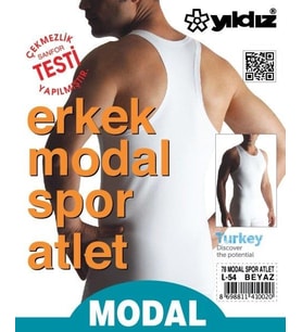Yıldız 78 Erkek Modal Rambo Atlet Beyaz