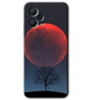 Redmi Note 12 5G Kılıf HD Desen Baskılı Kılıf - Kanlı Ay