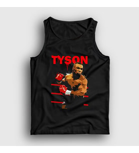 Presmono Unisex Siyah Punch Mike Tyson Atlet 158248tt