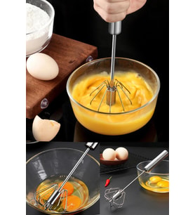 Çelik Çırpıcı Yaylı Bas Çek Mutfak Çırpıcı Yumurta Çırpıcı Pratik Karıştırıcı