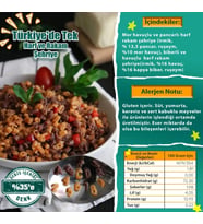 Karışık Sebzeli Harf Rakam Şehriye 250gr