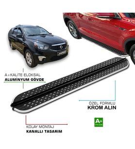 SSANGYONG KORANDO SPORTS 2011 2012 2013 2014 2015 2016 2017 2018 YAN BASAMAK