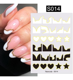 Üç boyutlu yapışkanlı sticker S014 (53790-8)