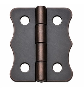 Antik Bakır 100 Adet Papatya Menteşe Düz 36x24 mm - Dekoratif ÇerçeveFener Sandık Kutu Menteşesi