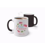 BK Gift Kişiye Özel Canım Annem Tasarımlı Sihirli Kupa Bardak-12 (Beyaz)