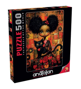 Anatolian 500 Parça Kara Kedi Puzzle