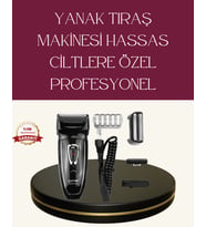 Erkekler İçin Folyo Başlıklı Tıraş Makinesi