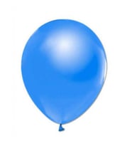 Balon düz 12 inc mavi pk:100-