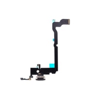 iPhone X Şarj Soketi Mikrofon Filmi Flex Siyah Renk