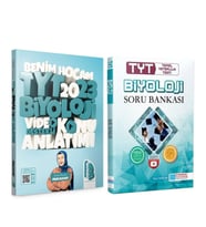 Benim Hocam 2023 TYT Biyoloji Konu ve Evrensel Soru Bankası Seti 2 Kitap