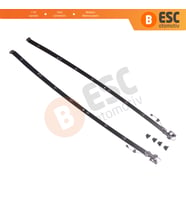 Mercedes GLE C292 W292 Coupe 2015-2019 İçin Panoramic Sunroof Cam Tavan Kızak Tamir Seti 72 cm