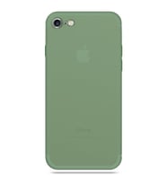 Apple iPhone 8 Transparent Slim Case Yeşil