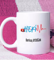 Doktora Hediye Hekim Tasarımlı Doktor Kupa Bardak
