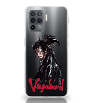 Oppo Reno 5 Lite Uyumlu Vagabond Anime Desenli Şeffaf Telefon Kılıfı