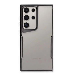 Samsung Galaxy S24 Ultra Kılıf Boyi Silikon Kapak - Siyah