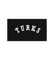 Turks Oto Arka Cam Yazı Sticker Beyaz 20*6 Cm