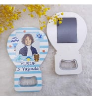 Hayaller Dükkanı 15 Adet 1 Yaş Resimli Balon Açacak Doğum Günü Magnet HDBL13