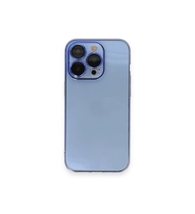 Durukar® iPhone 14 Pro Max Kılıf Armada Lensli Kapak - Sierra Blue