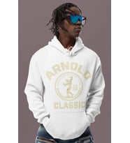 Arnold Classic Bodybuilding Fitness Baskılı Unisex Oversize Gym Hoodie