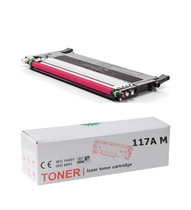 HP UYUMLU W2073A (117A) KIRMIZI ÇİPSİZ Muadil Toner