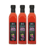 Minecal %100 Ev Yapımı Katkısız Üzüm Sirkesi 3x500ml
