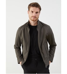 LCWAIKIKI Classic Haki Dik Yaka Erkek Ceket