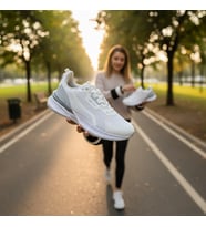 Enoch Erkek Yüksek Tabanlı Spor Ayakkabı Kalın Taban Yürüyüş ve Günlük Sneaker