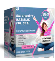 2024 Üniversite Hazırlık Ful Seti (650 Saat)