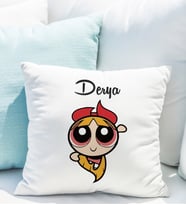 Power Puff Girls Tasarımlı Yastık Kişiye Özel