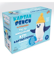 Amigurumi Seti, Kaptan Pengu, Amigurumi Oyuncak LAK07