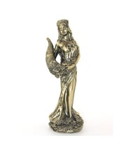 Periboia Polyester Bereket Tanrıçası Fortuna Figürü Model 3 (Çok Renkli)