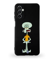 Samsung Galaxy M13 Uyumlu Lansman Kılıf Altı Kapalı İçi Kadife   Dokunaç Tasarımlı  Kapak (Şeffaf)