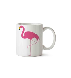 Flamingo Porselen Kupa Bardak