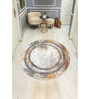 Dijital Baskı Modern Kaymaz Taban Halı H0344