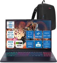Acer Predator Helıos Neo 16S Aı Intel Core™ Ultra 7 255HX 80GB Ddr5 4tb SSD 8GB/RTX5070 115W 16"qhd+ 2560X1600 240HZ OLED Freedos Gaming Bilgisayar. NHQZFEY001F25+ZETTAÇANTA