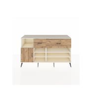 Kronos Konsol 6 Raflı 2 Çekmeceli Tek Kapaklı  176x59x99 Aytaşı-Çam