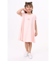 Toontoy Kız Çocuk Elbise (Pudra)