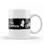 The Office Logo 01 Kupa Bardak Porselen