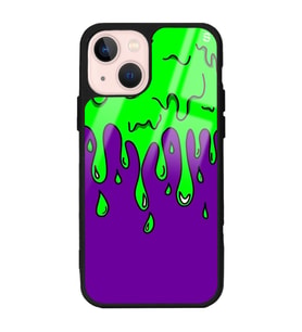 iPhone 13 Neon Damla Tasarımlı Glossy Telefon Kılıfı