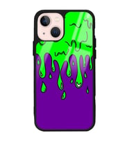 iPhone 13 Neon Damla Tasarımlı Glossy Telefon Kılıfı