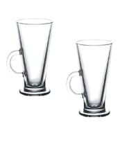 Paşabahçe 55861 Colombian Kulplu Kahve Bardağı 260 cc 2 li (Renksiz)