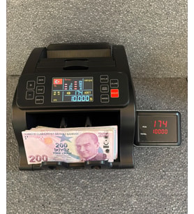 G25 Türk Lirası Karışık Sayma Ofis Tipi Para Sayma Makinesi (EKRAN HEDİYELİ)